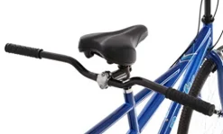 Pacific Dualie Adult Tandem Cruiser Bike Blue