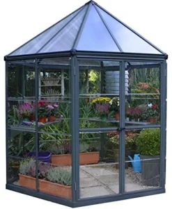 Palram Canopia Oasis Greenhouse 7′ x 8′ x 9′ Gray