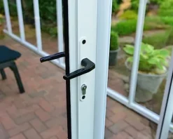 Palram Canopia Rion Sun Room Lean-to Greenhouse DIY Kit 6×12 FT White