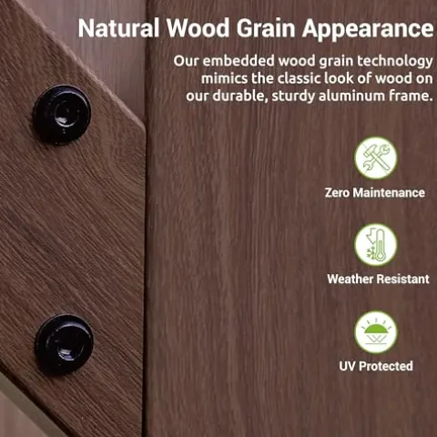 Paragon Outdoor 11’x11′ Aluminum Pergola with Retractable Canopy Off-White