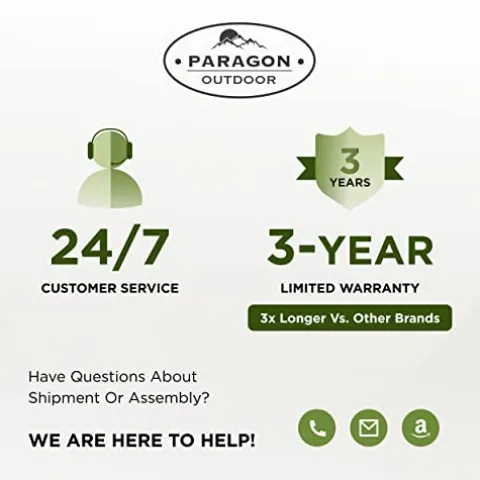 Paragon Outdoor 11’x11′ Aluminum Pergola with Retractable Canopy Off-White