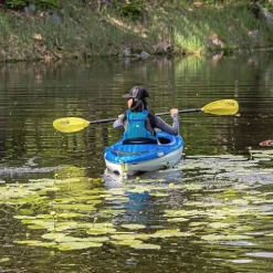 Pelican Argo 100X Recreational Sit-in Kayak Deep Blue/White