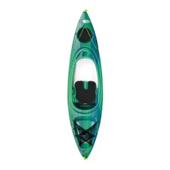 Pelican Argo 100X Recreational Sit-in Kayak – Lightweight, Safe and Comfortable – Green Fade