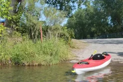 Pelican Argo 100X Sit-in Kayak Lightweight One Person Kayak – Fireman Red