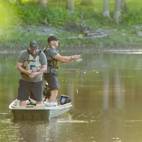 Pelican Boat Intruder 12 Jon Fishing Boat 12 ft. Khaki Beige