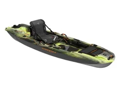 Pelican Catch Mode 110 Fishing Kayak – Premium Angler Kayak with Lawnchair Seat – 10.5 Ft., Venom