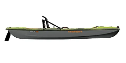 Pelican Catch Mode 110 Fishing Kayak – Premium Angler Kayak with Lawnchair Seat – 10.5 Ft., Venom