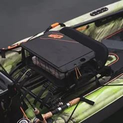 Pelican Catch Mode 110 Fishing Kayak – Premium Angler Kayak with Lawnchair Seat – 10.5 Ft., Venom