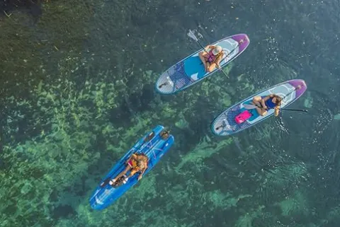 Pelican Getaway 110 HDII Sit-on-Top Kayak Vapor Deep Blue-White