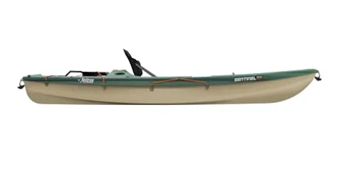 Pelican Sentinel 100X Angler Fishing Kayak Khaki Camo