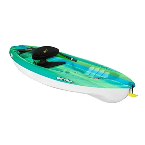 Pelican Sentinel 100X Sit-on-top Recreational Kayak 10 ft Turquoise/Lime