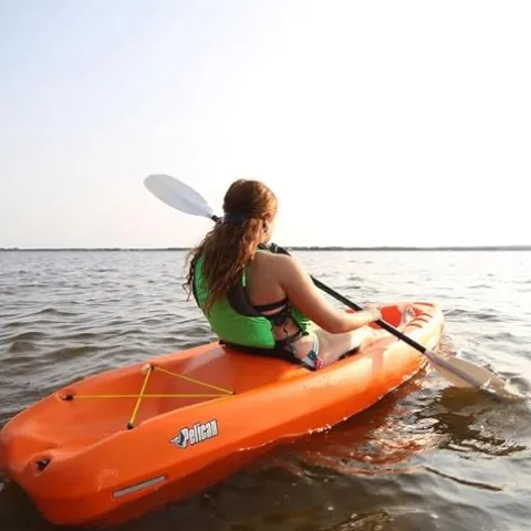 Pelican Sonic 80X Youth Kayak Orange