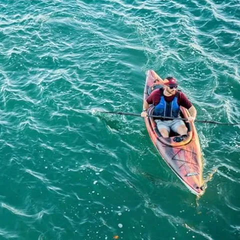 Pelican Sprint 120XR Sit-in Kayak Recreational Performance Lightweight 12 ft Lightning