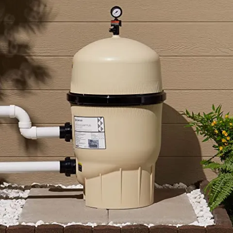 Pentair Clean and Clear Replacement Pool Filter Cartridge Assembly Clear