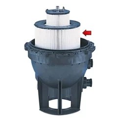 Pentair Genuine 170147 Mod Media Replacement S8M150 Filter Cartridges White & Black