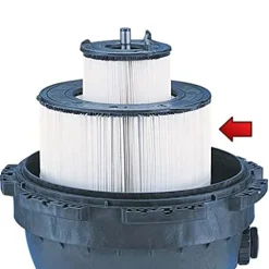 Pentair Genuine 170147 Mod Media Replacement S8M150 Filter Cartridges White & Black