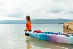 Perception Kayaks Hangtime 11 Recreational Kayak – Reclining Seat – Rear Lounging Seat – 11 ft – Funkadelic