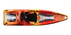 Perception Kayaks Hangtime 11 Recreational Kayak with Reclining Seat – 11 ft – Sunset
