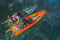 Perception Kayaks Hangtime 11 Recreational Kayak with Reclining Seat – 11 ft – Sunset