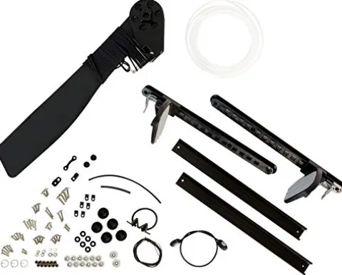 Perception Kayaks Rudder Kit – Solo Kayaks, Long Pin Black