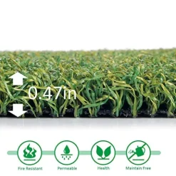 Petgrow Pro Putting Green Artificial Turf 10FTX51FT Custom Width