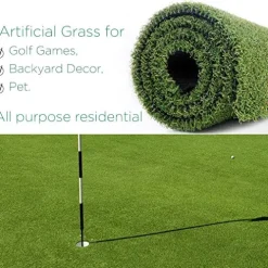 Petgrow Pro Putting Green Golf Artificial Grass Turf 12FTX25FT Custom Width-12FT