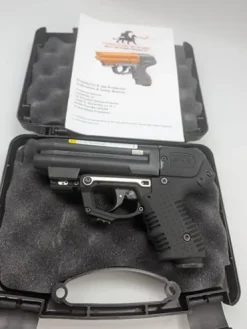 Piexon Firestorm JPX 6 Compact Pepper Spray Gun with LED Laser Black