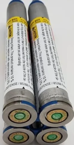 Piexon JPX4 C2 Defender Pepper Spray Gun Bundle with LED Laser Safety Orange