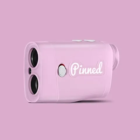 Pinned Golf Prism Slope Rangefinder Pink
