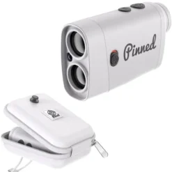 Pinned Golf Rangefinder White