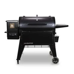 PIT BOSS PB1150G Wood Pellet Grill with Cover and Folding Front Shelf, 1150 sq. inch Black
