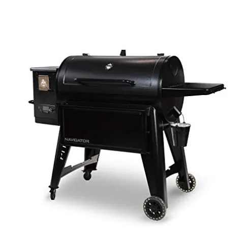 PIT BOSS PB1150G Wood Pellet Grill with Cover and Folding Front Shelf, 1150 sq. inch Black