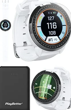 PlayBetter Bushnell iON Elite Golf GPS Watch White
