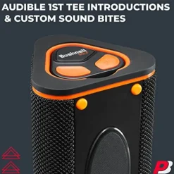 PlayBetter Bushnell Wingman View Golf Speaker Bundle Wingman View & Protective Pouch Wingman View