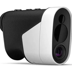 PlayBetter Garmin Approach Z82 Golf Range Finder with Slope & Image Stabilization – Bundle with Portable Charger & Towel