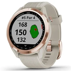 PlayBetter Garmin Approach S42 Women’s Golf GPS Watch Rose Gold/Light Sand