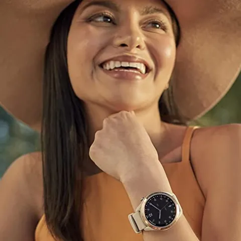 PlayBetter Garmin Approach S42 Women’s Golf GPS Watch Rose Gold/Light Sand