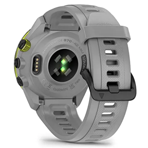 PlayBetter Garmin Approach S70 Golf GPS Watch Gray 42mm Powder Gray