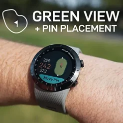 PlayBetter Shot Scope X5 Golf GPS Watch (Steel Gray) Bundle | Touchscreen, Shot Tracking Tags, Distances, Shot Detection