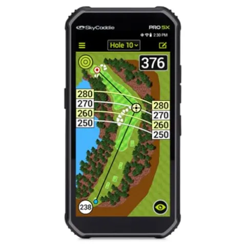 PlayBetter SkyCaddie PRO 5X Handheld Golf GPS Power Bundle Charger & Hard Case