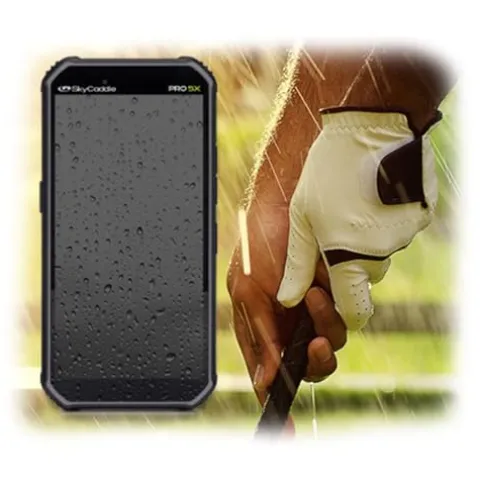 PlayBetter SkyCaddie PRO 5X Handheld Golf GPS Power Bundle Charger & Hard Case