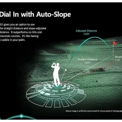 PlayBetter Voice Caddie EL1 Laser Golf Rangefinder Mint