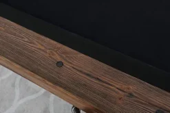 Playcraft Bull Run 8′ Slate Pool Table Brown Black