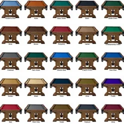 Playcraft Colorado 8′ Slate Pool Table