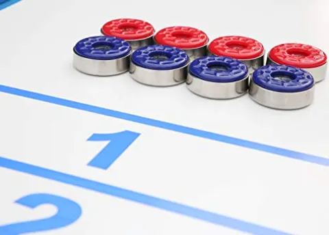 Playcraft Extera 12′ Outdoor Shuffleboard Table Silver