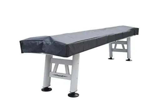 Playcraft Extera 12′ Outdoor Shuffleboard Table Silver