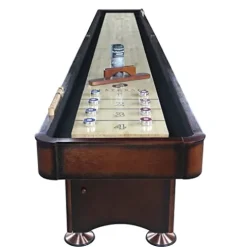 Playcraft Georgetown Cherry 14′ 2 Piece Construction Shuffleboard Table