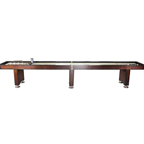 Playcraft Georgetown Cherry 14′ 2 Piece Construction Shuffleboard Table