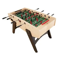Playcraft Milan – European Style Foosball Table Light Maple