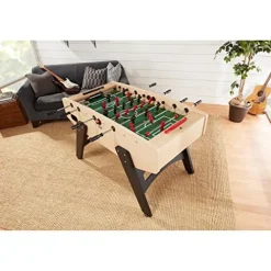 Playcraft Milan – European Style Foosball Table Light Maple